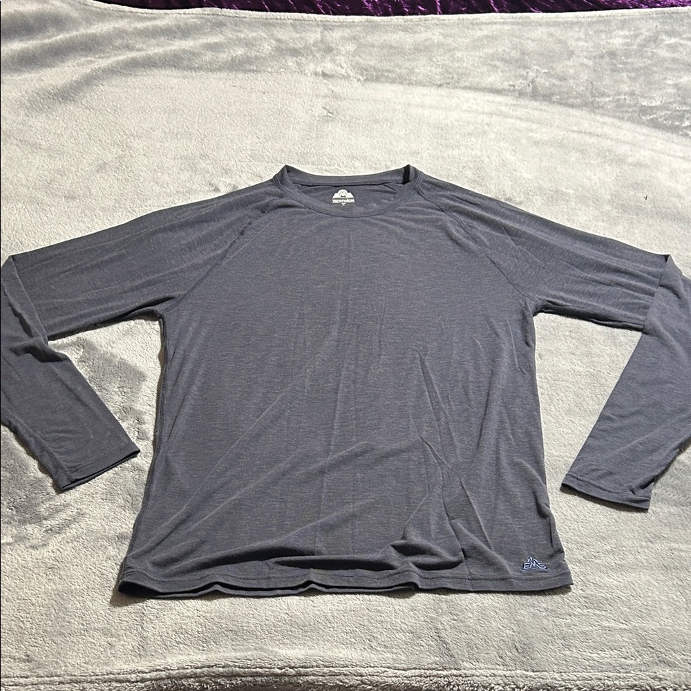 Men's Navy Long Sleeve Shirt
